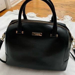 Kate Spade Black Dome Satchel